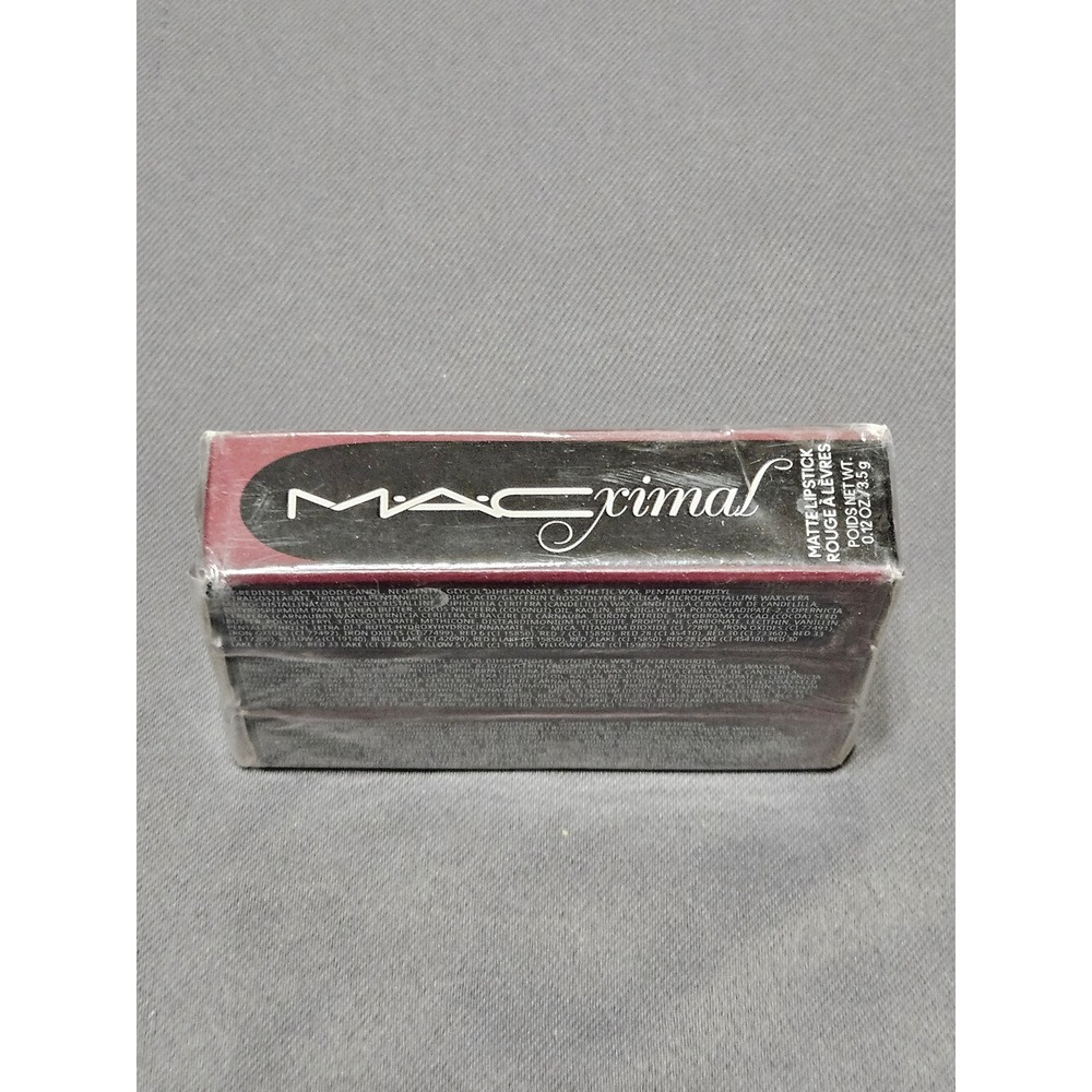 MAC‎ MACximal Silky Matte Lipstick 603 Diva Deep Red 3-Pack 0.12oz New Sealed